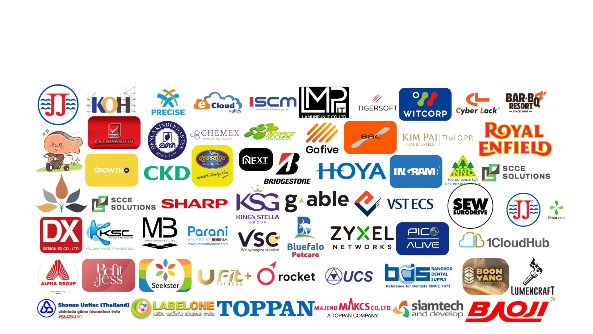 Trusted Partner Logo Group 2